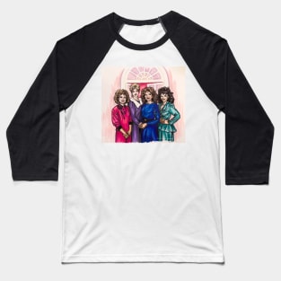 Those Southern Belles - Designing Women Baseball T-Shirt